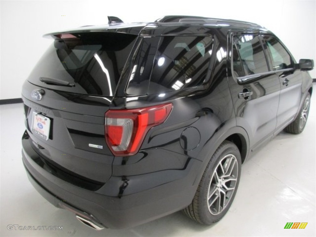 2016 Explorer Sport 4WD - Shadow Black / Ebony Black photo #10