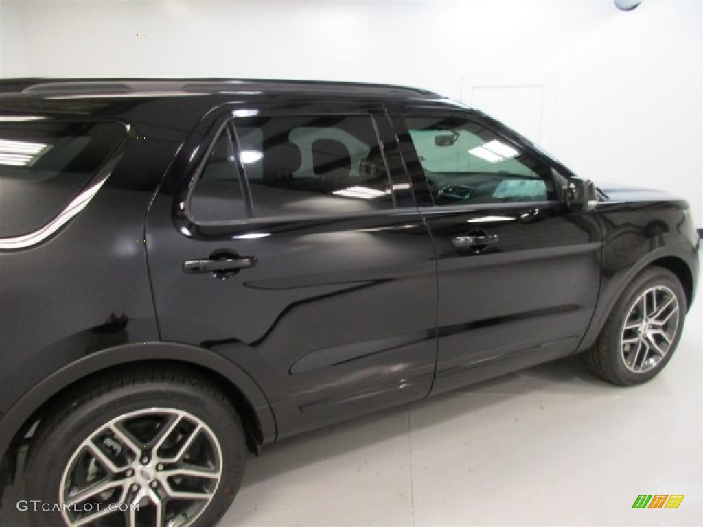 2016 Explorer Sport 4WD - Shadow Black / Ebony Black photo #11