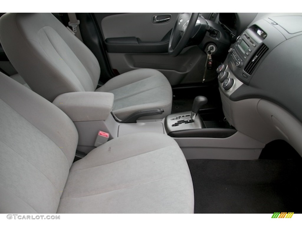 2010 Elantra GLS - Carbon Gray Mist / Gray photo #18