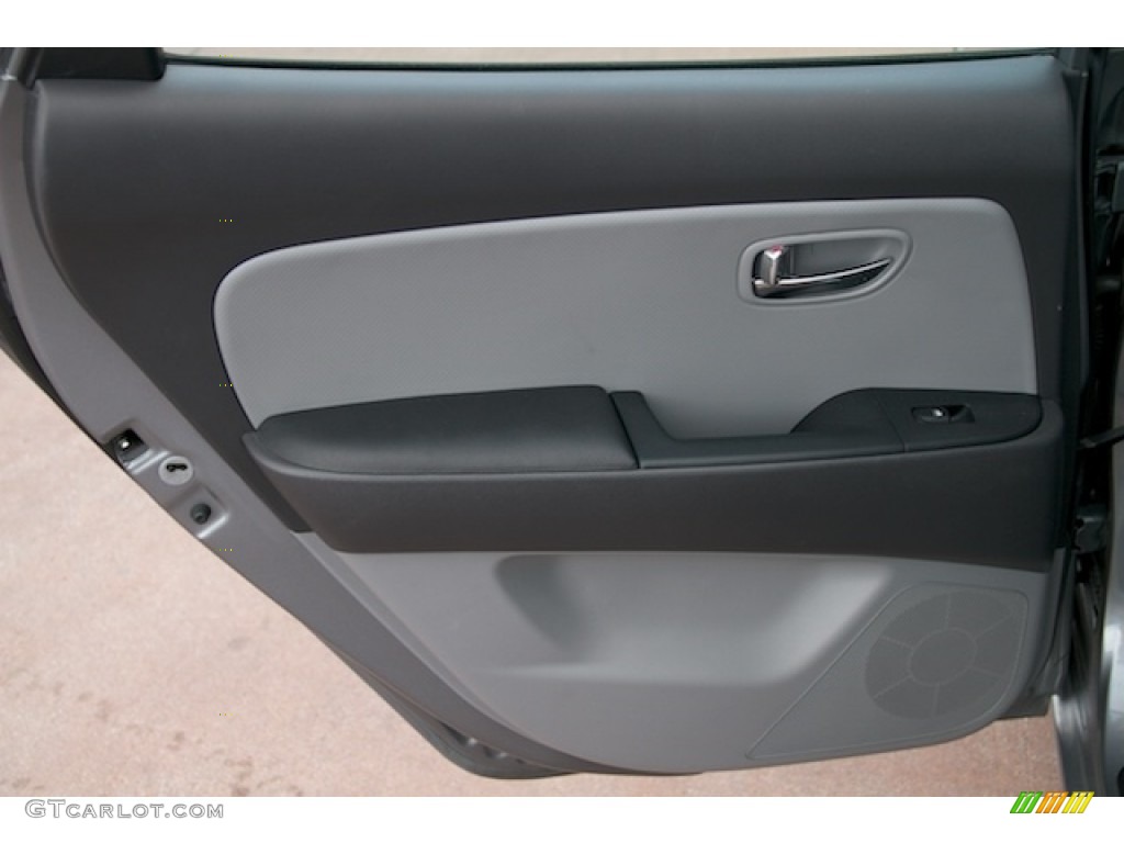 2010 Elantra GLS - Carbon Gray Mist / Gray photo #22