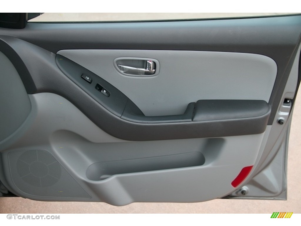 2010 Elantra GLS - Carbon Gray Mist / Gray photo #24