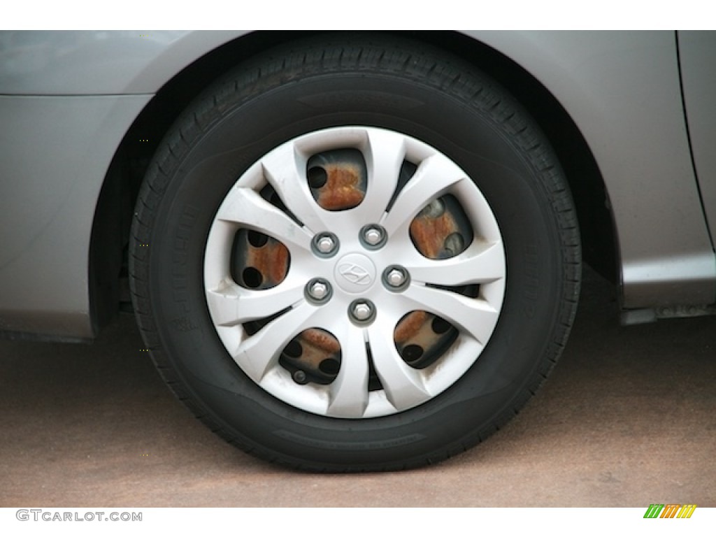 2010 Elantra GLS - Carbon Gray Mist / Gray photo #26