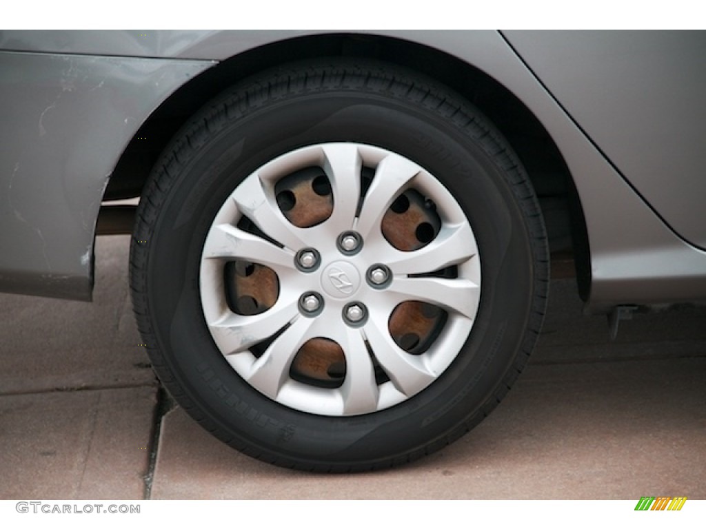 2010 Elantra GLS - Carbon Gray Mist / Gray photo #28