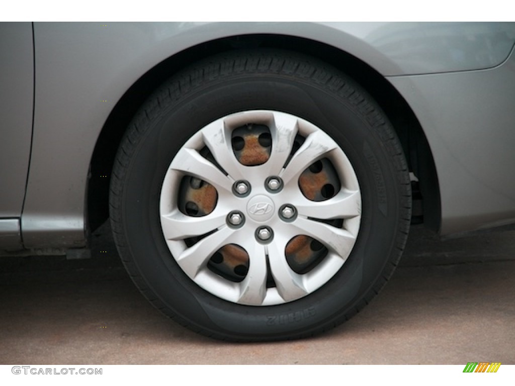 2010 Elantra GLS - Carbon Gray Mist / Gray photo #29