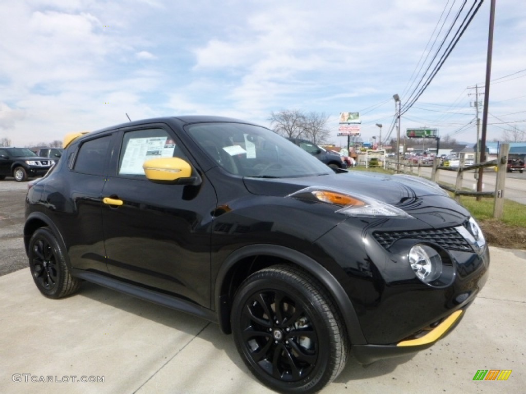 Super Black 2016 Nissan Juke Stinger Edition AWD Exterior Photo #111507824