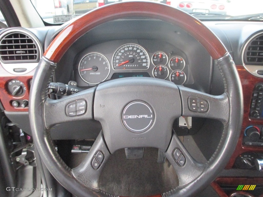 2006 Envoy Denali 4x4 - Steel Grey Metallic / Ebony Black photo #12