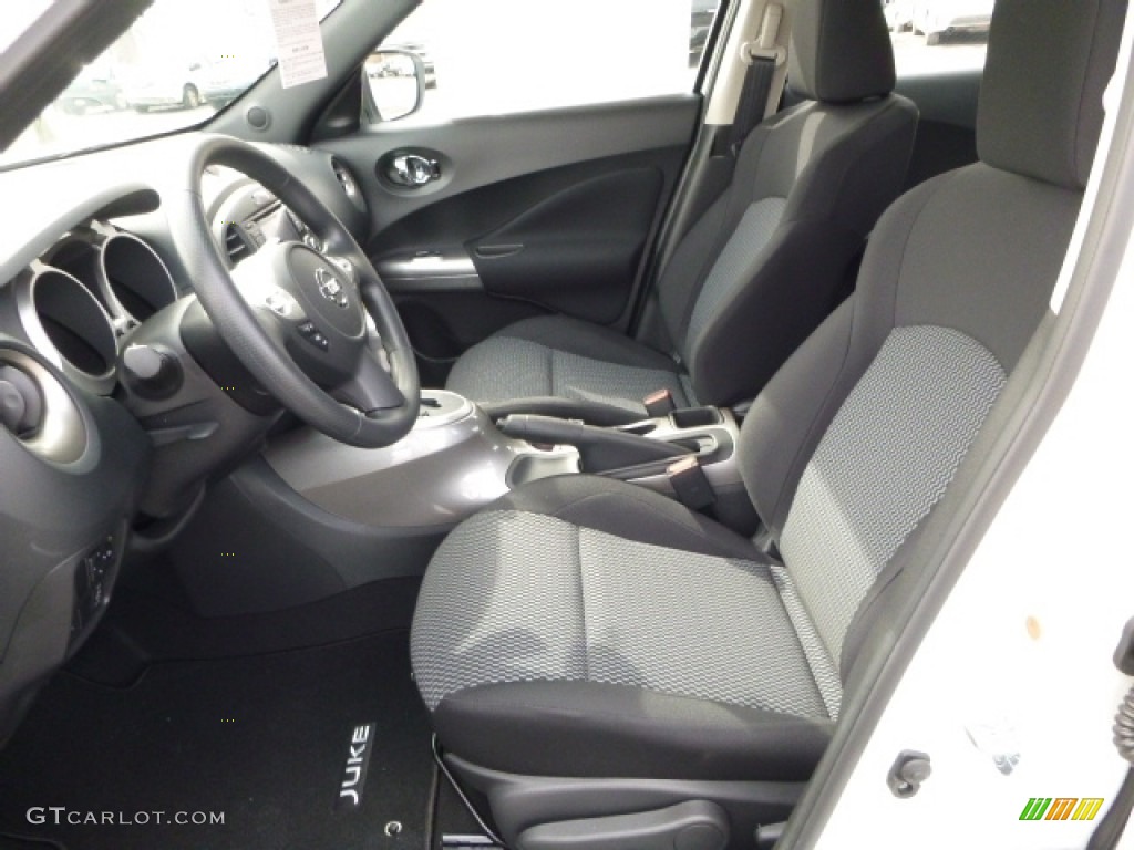 2016 Juke S AWD - Pearl White / Black/Silver photo #14