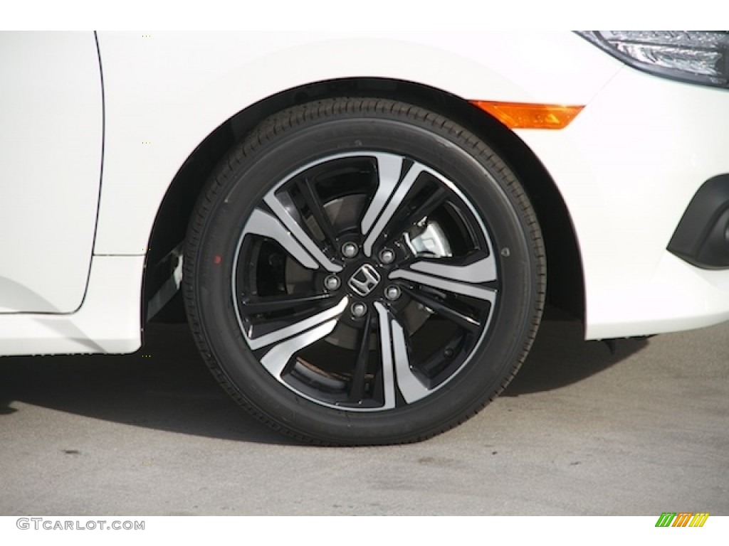 2016 Civic Touring Sedan - White Orchid Pearl / Ivory photo #5