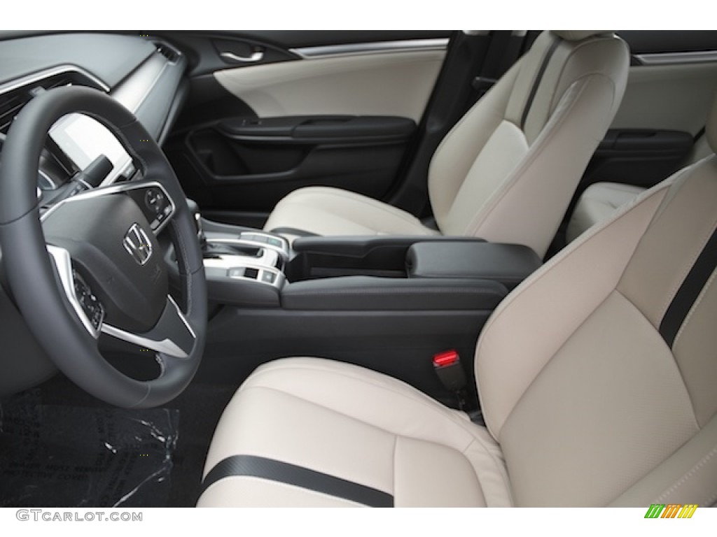 2016 Civic Touring Sedan - White Orchid Pearl / Ivory photo #9