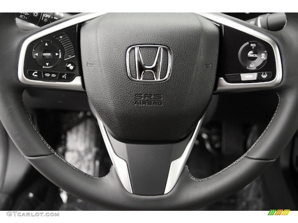 2016 Civic Touring Sedan - White Orchid Pearl / Ivory photo #10