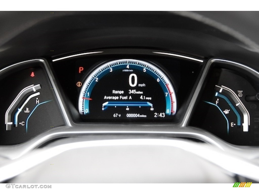 2016 Civic Touring Sedan - White Orchid Pearl / Ivory photo #17