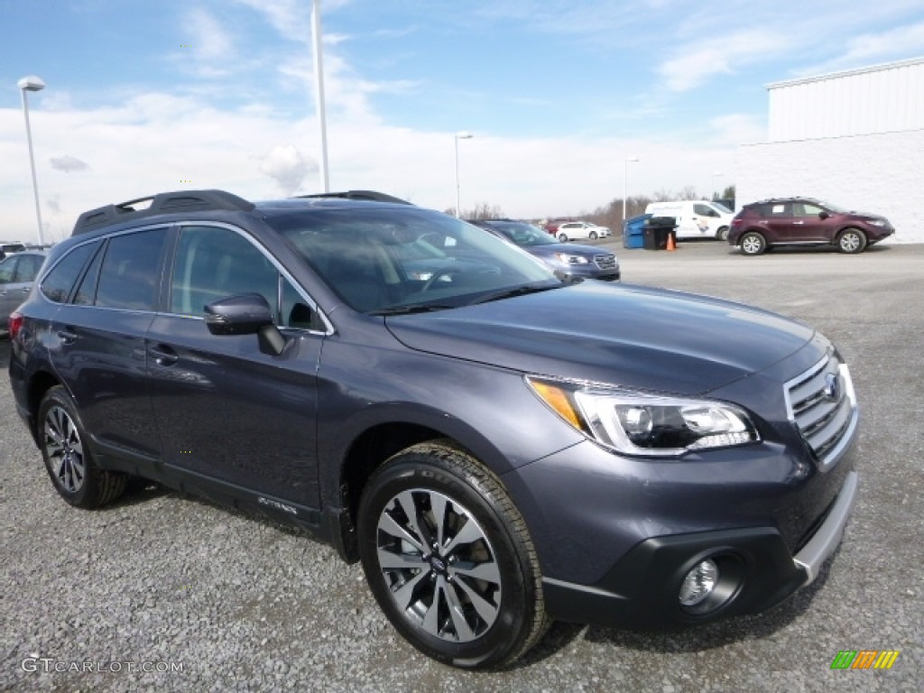 2016 Outback 2.5i Limited - Carbide Gray Metallic / Slate Black photo #1