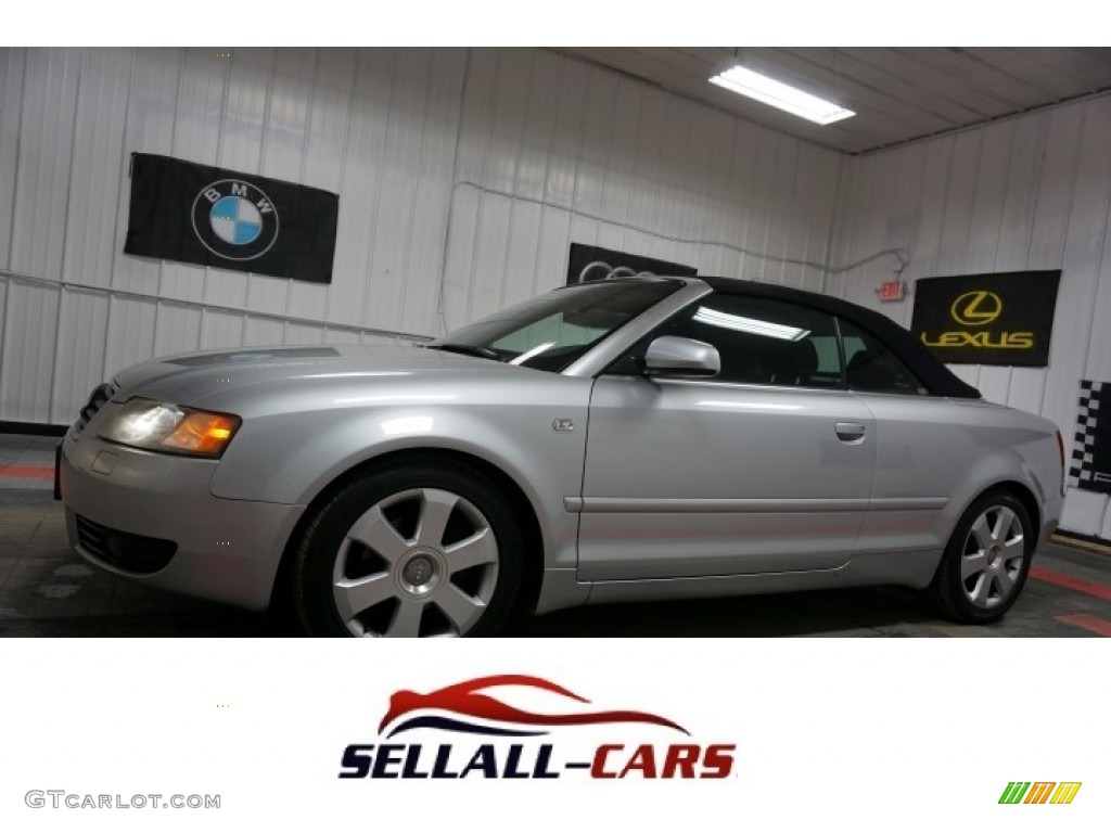 2006 A4 1.8T Cabriolet - Alpaka Beige Metallic / Ebony photo #1