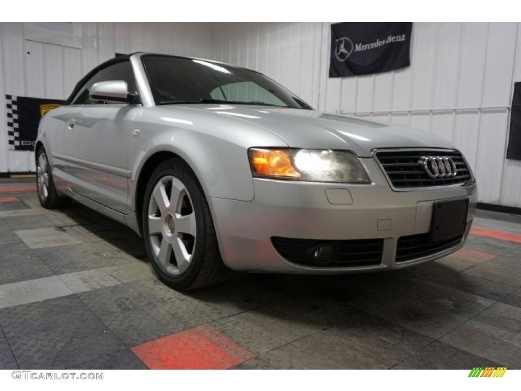 2006 A4 1.8T Cabriolet - Alpaka Beige Metallic / Ebony photo #5