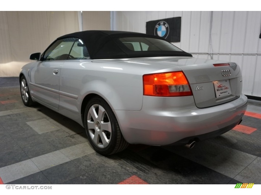 2006 A4 1.8T Cabriolet - Alpaka Beige Metallic / Ebony photo #10