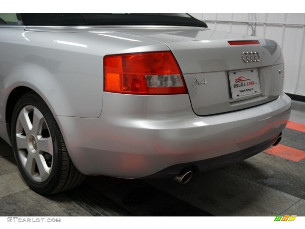 2006 A4 1.8T Cabriolet - Alpaka Beige Metallic / Ebony photo #67