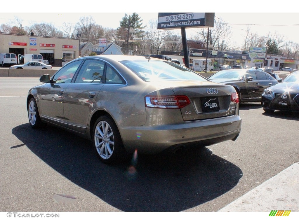 2009 A6 3.0T quattro Sedan - Dakar Beige Metallic / Cardamom Beige photo #5