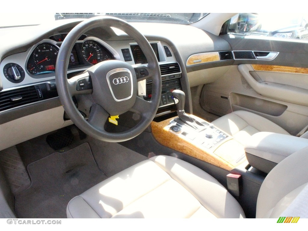 2009 A6 3.0T quattro Sedan - Dakar Beige Metallic / Cardamom Beige photo #18