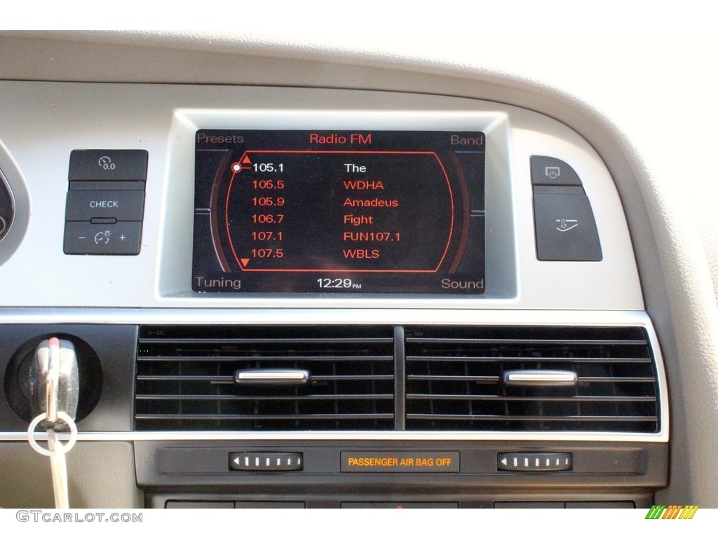 2009 A6 3.0T quattro Sedan - Dakar Beige Metallic / Cardamom Beige photo #21