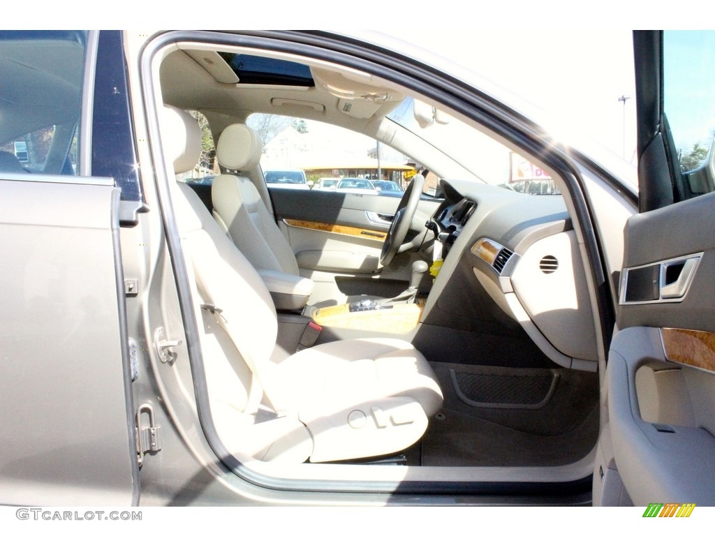 2009 A6 3.0T quattro Sedan - Dakar Beige Metallic / Cardamom Beige photo #33