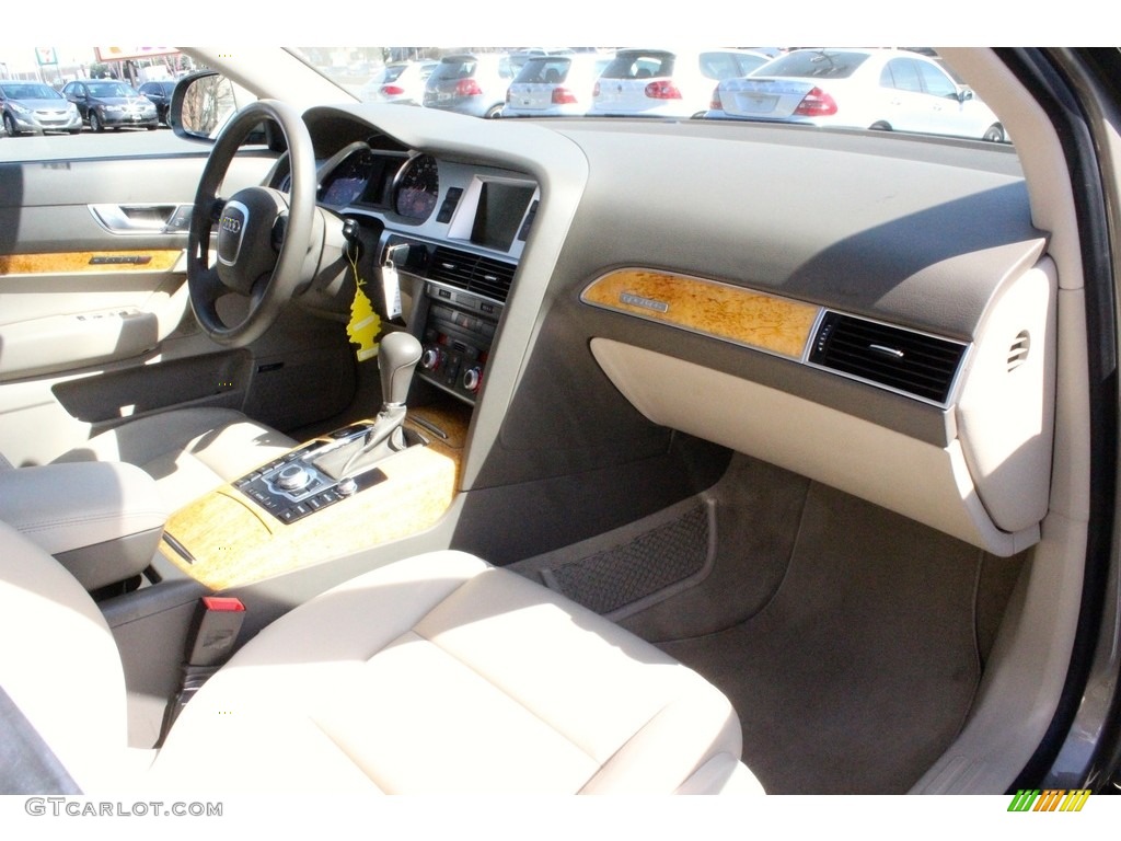 2009 A6 3.0T quattro Sedan - Dakar Beige Metallic / Cardamom Beige photo #34