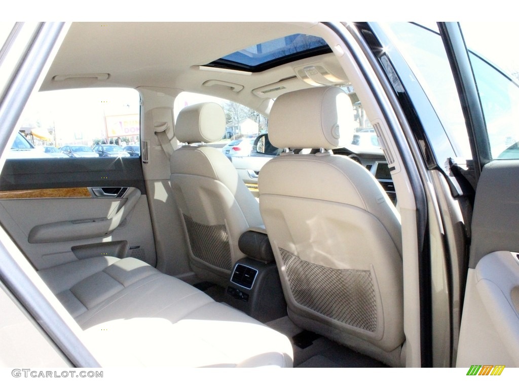 2009 A6 3.0T quattro Sedan - Dakar Beige Metallic / Cardamom Beige photo #37