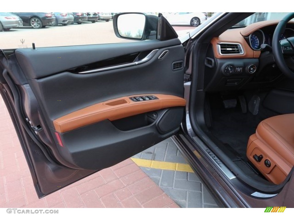 2016 Maserati Ghibli S Q4 Cuoio Door Panel Photo #111520553