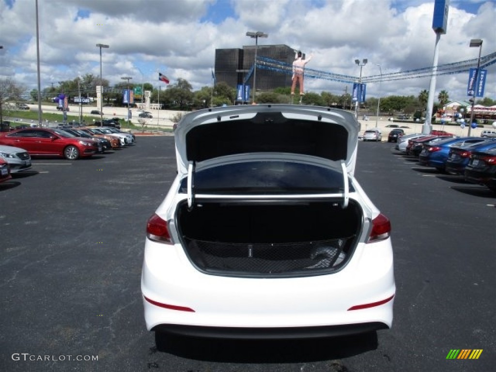 2017 Elantra Limited - White / Black photo #9