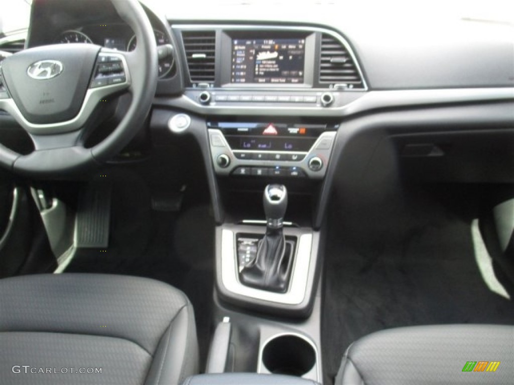 2017 Elantra Limited - White / Black photo #15