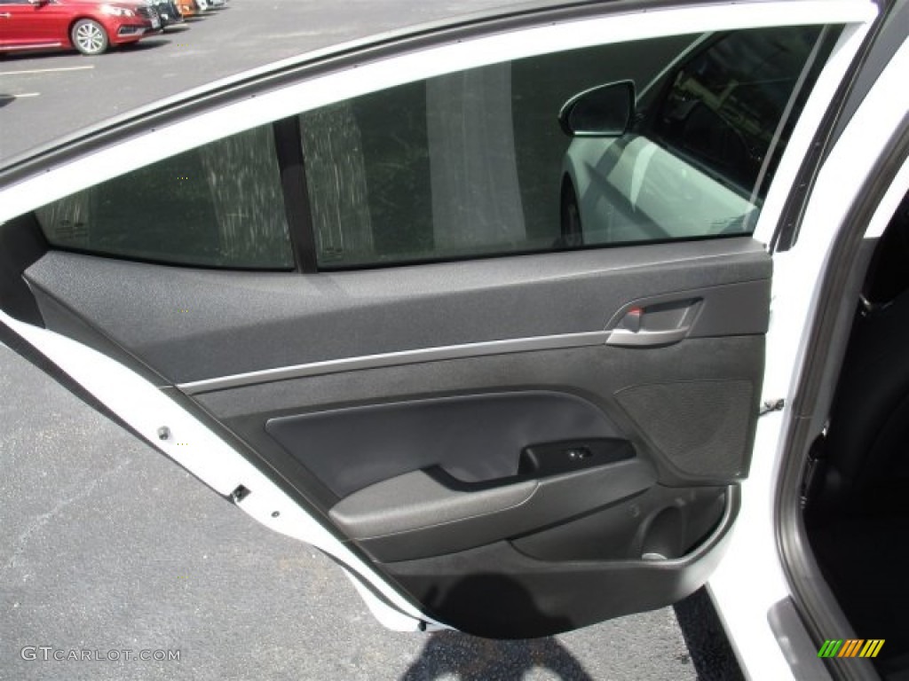 2017 Elantra Limited - White / Black photo #16