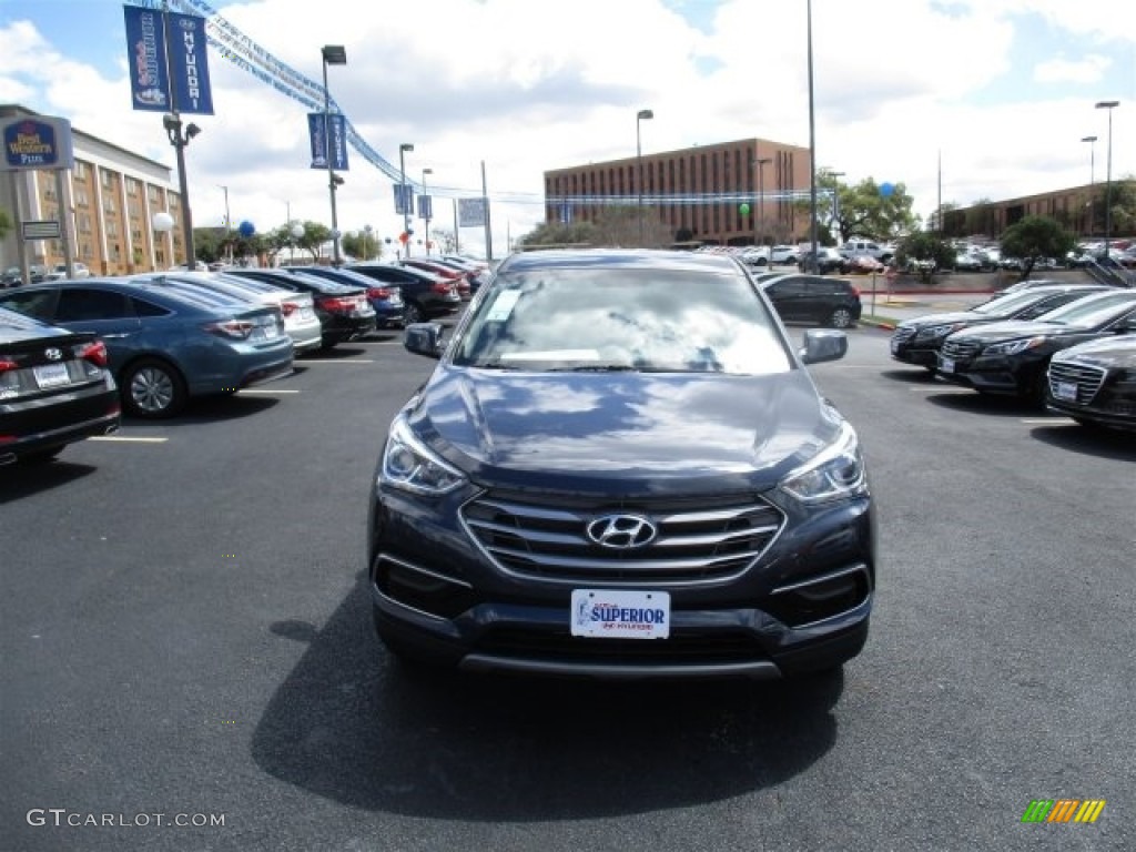 2017 Santa Fe Sport FWD - Marlin Blue / Beige photo #2