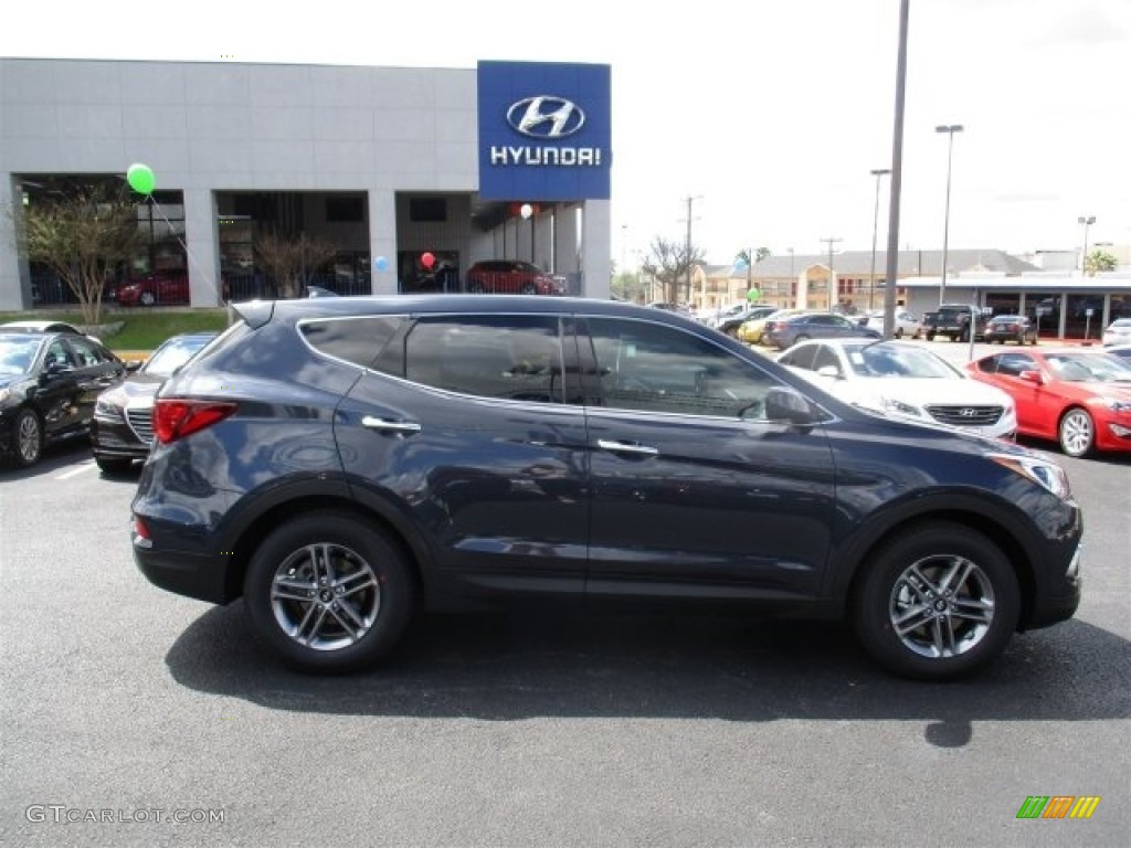 2017 Santa Fe Sport FWD - Marlin Blue / Beige photo #8