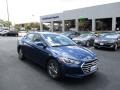 2017 Lakeside Blue Hyundai Elantra SE  photo #1