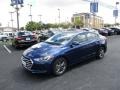 2017 Lakeside Blue Hyundai Elantra SE  photo #3