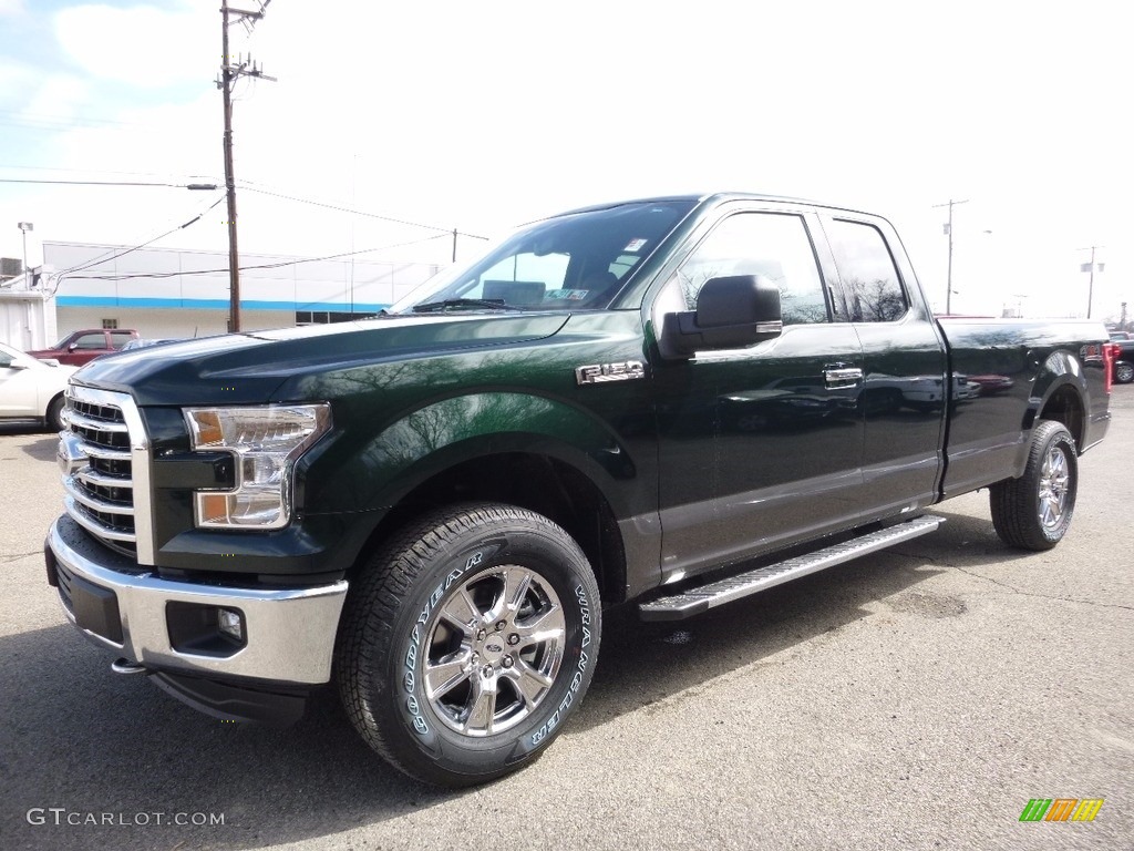 Green Gem 2016 Ford F150 XLT SuperCab 4x4 Exterior Photo #111521846