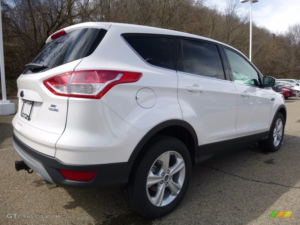 2016 Escape SE 4WD - Oxford White / Charcoal Black photo #3