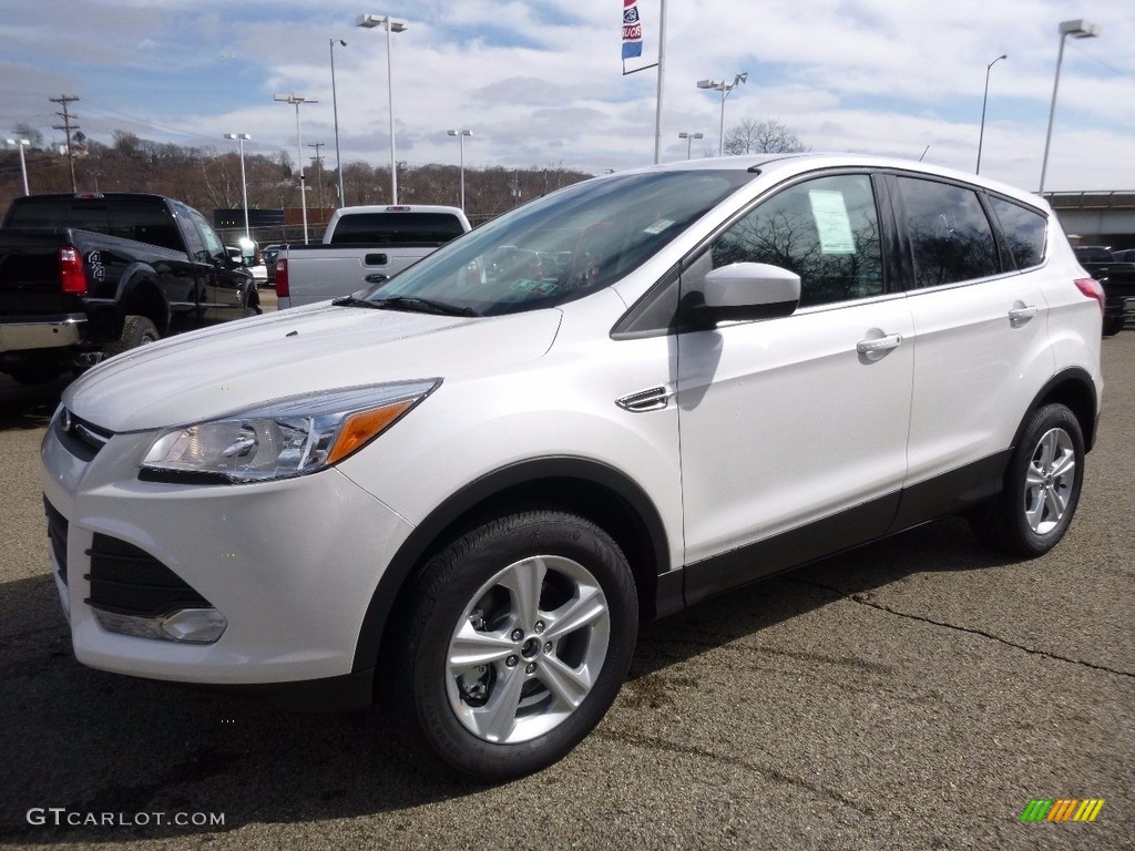 2016 Escape SE 4WD - Oxford White / Charcoal Black photo #8