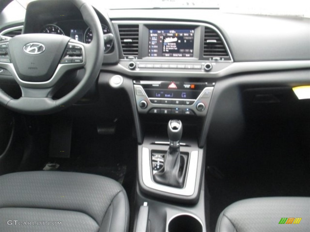 2017 Elantra Limited - Gray / Black photo #15