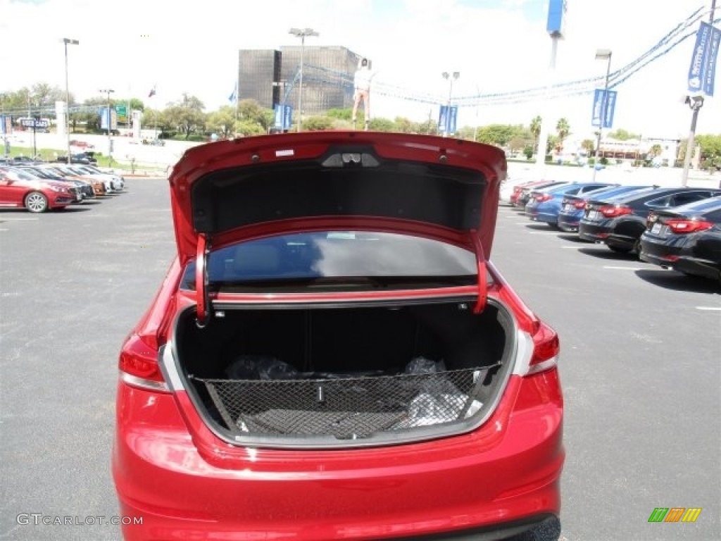 2017 Elantra Limited - Red / Beige photo #9