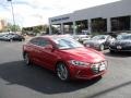2017 Red Hyundai Elantra Limited  photo #1