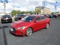 2017 Red Hyundai Elantra Limited  photo #3