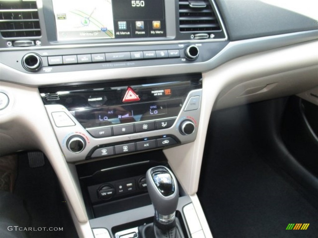 2017 Elantra Limited - Red / Beige photo #20