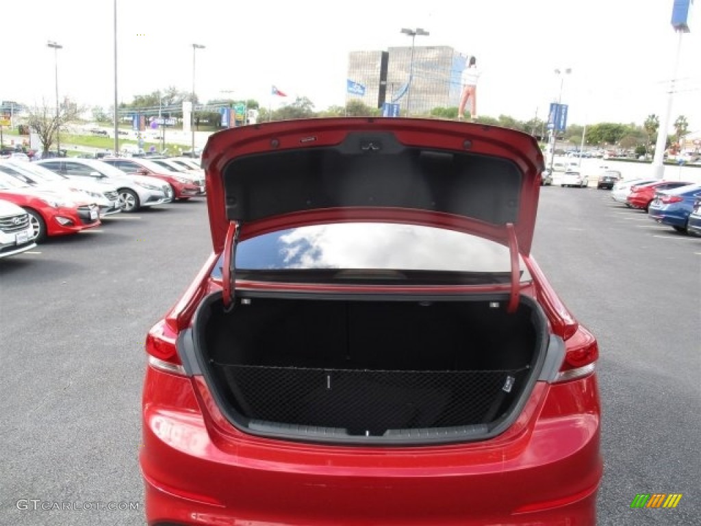 2017 Elantra Limited - Red / Gray photo #9