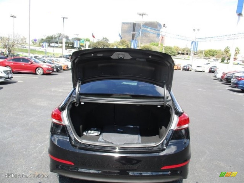 2017 Elantra Limited - Black / Gray photo #9