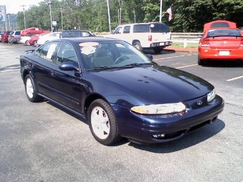 Blue Oldsmobile Alero