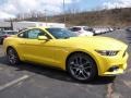 2016 Triple Yellow Tricoat Ford Mustang EcoBoost Coupe  photo #1