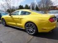 2016 Triple Yellow Tricoat Ford Mustang EcoBoost Coupe  photo #3