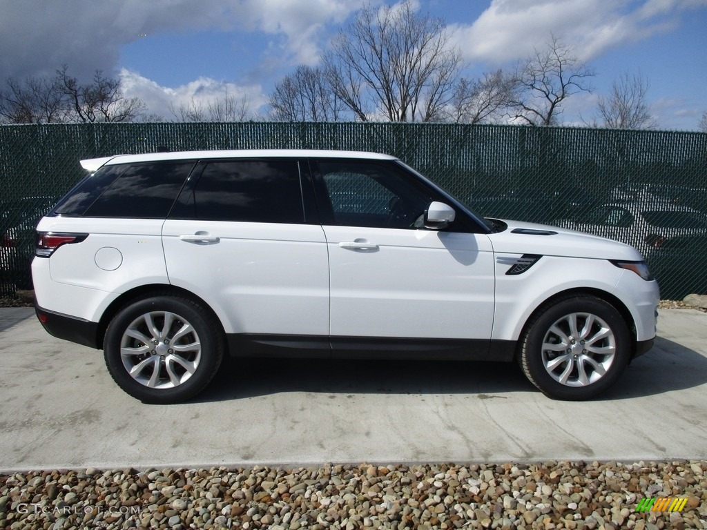 2016 Range Rover Sport HSE - Fuji White / Ebony/Ebony photo #2