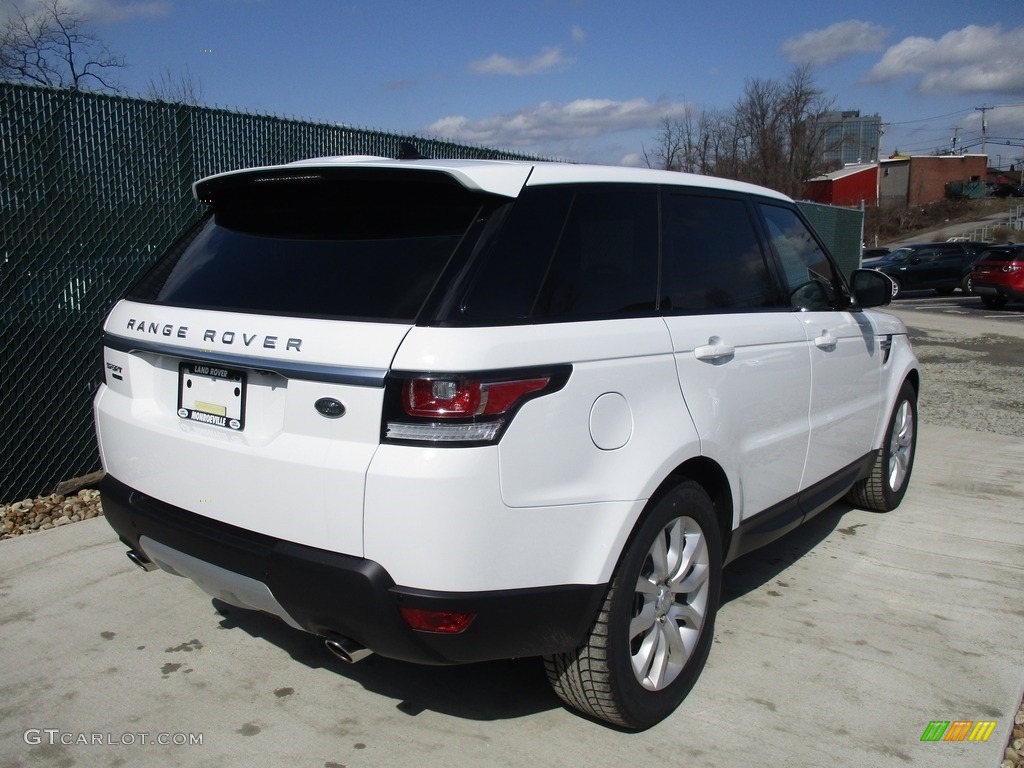2016 Range Rover Sport HSE - Fuji White / Ebony/Ebony photo #4