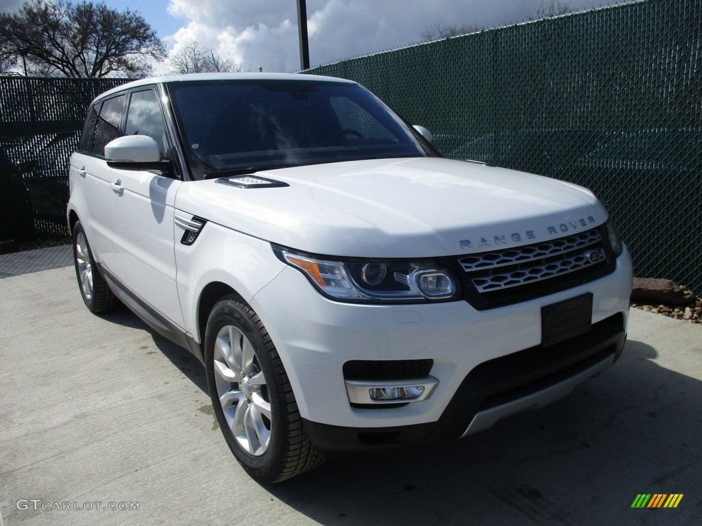 2016 Range Rover Sport HSE - Fuji White / Ebony/Ebony photo #5